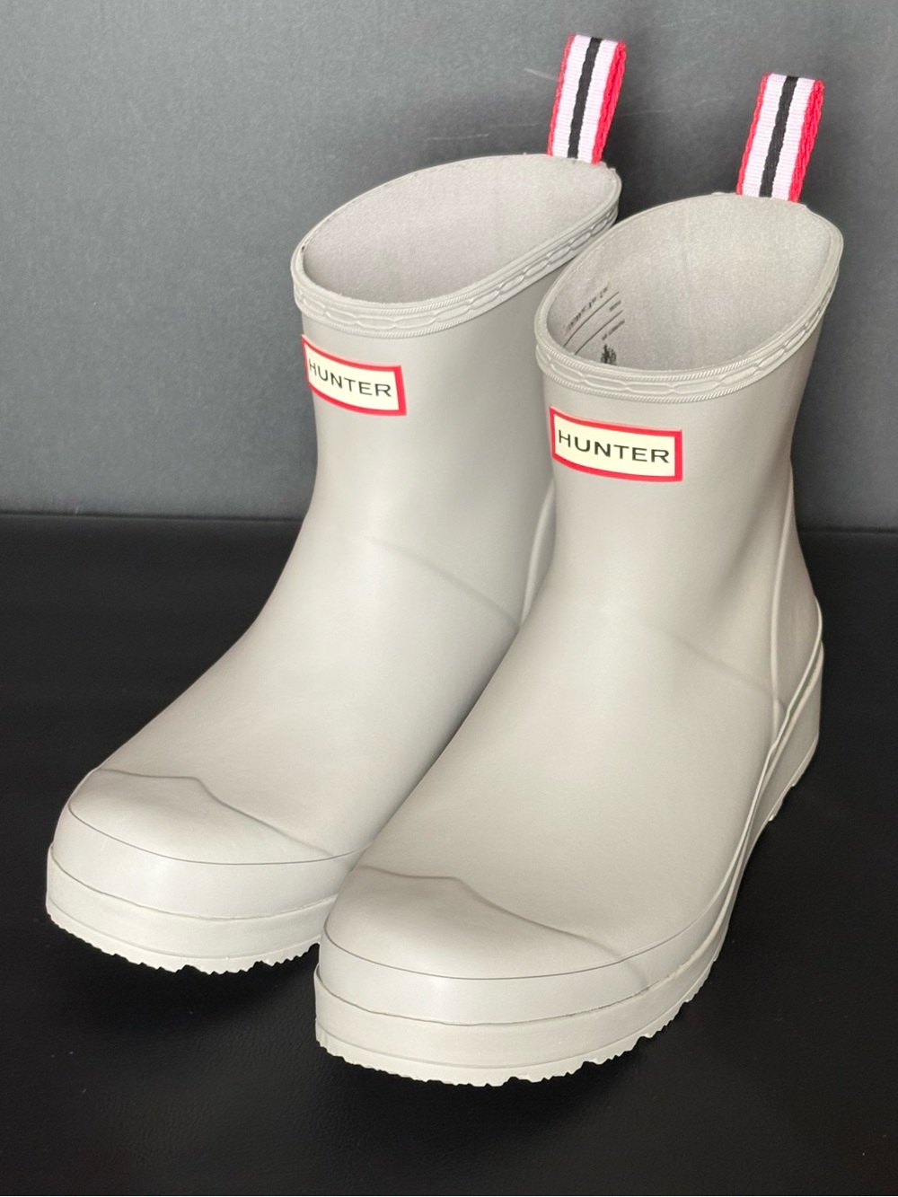 Hunter Original Play Short Rain Boots Zinc Gray Women’s 9 WFS2020RMA - Picture 12 of 14